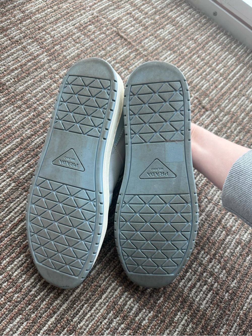 Prada Leather Sneakers - Picture 6 of 11
